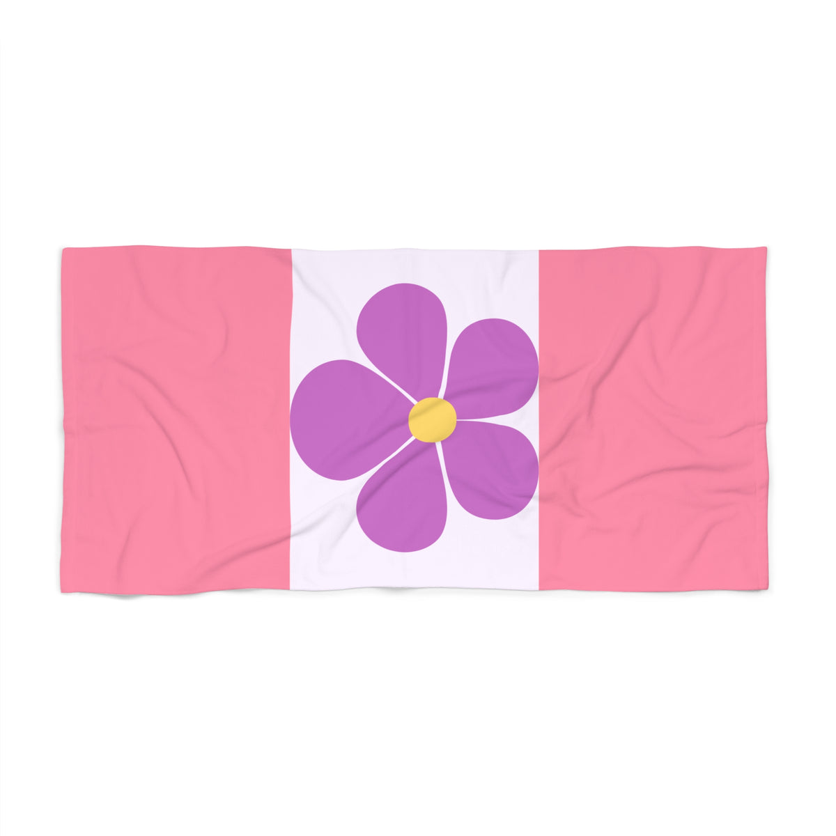 Sapphic Pride Flag Beach Towel - vertical stripe deco