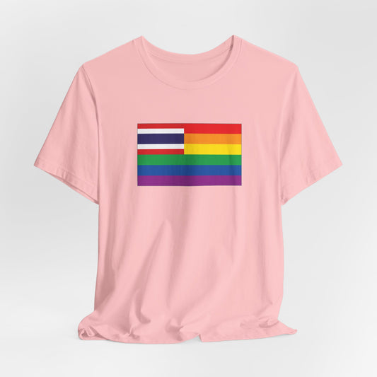 Thailand Rainbow Pride Flag T-shirt, Several Color Options