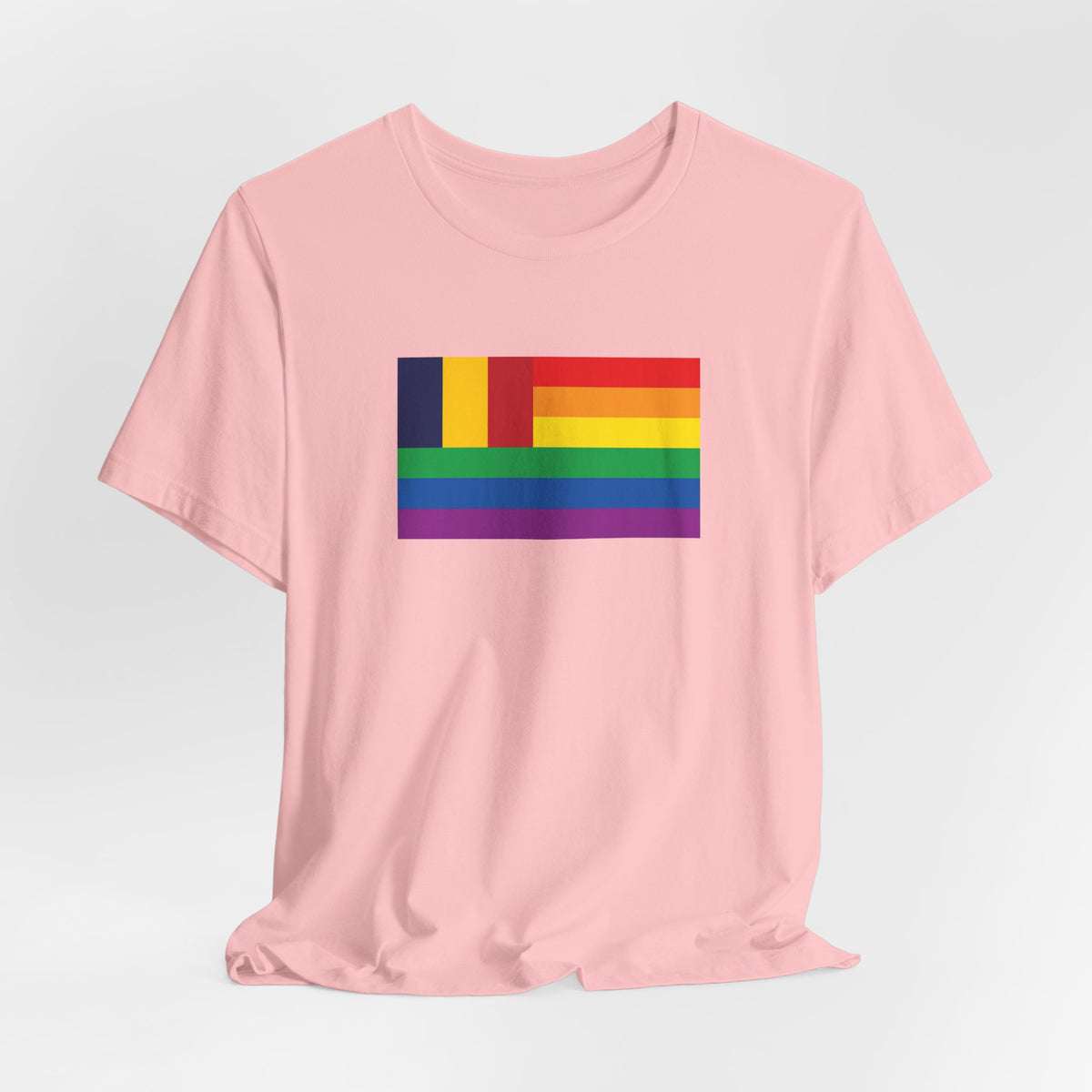 Chad Rainbow Pride Flag T-shirt, Several Color Options