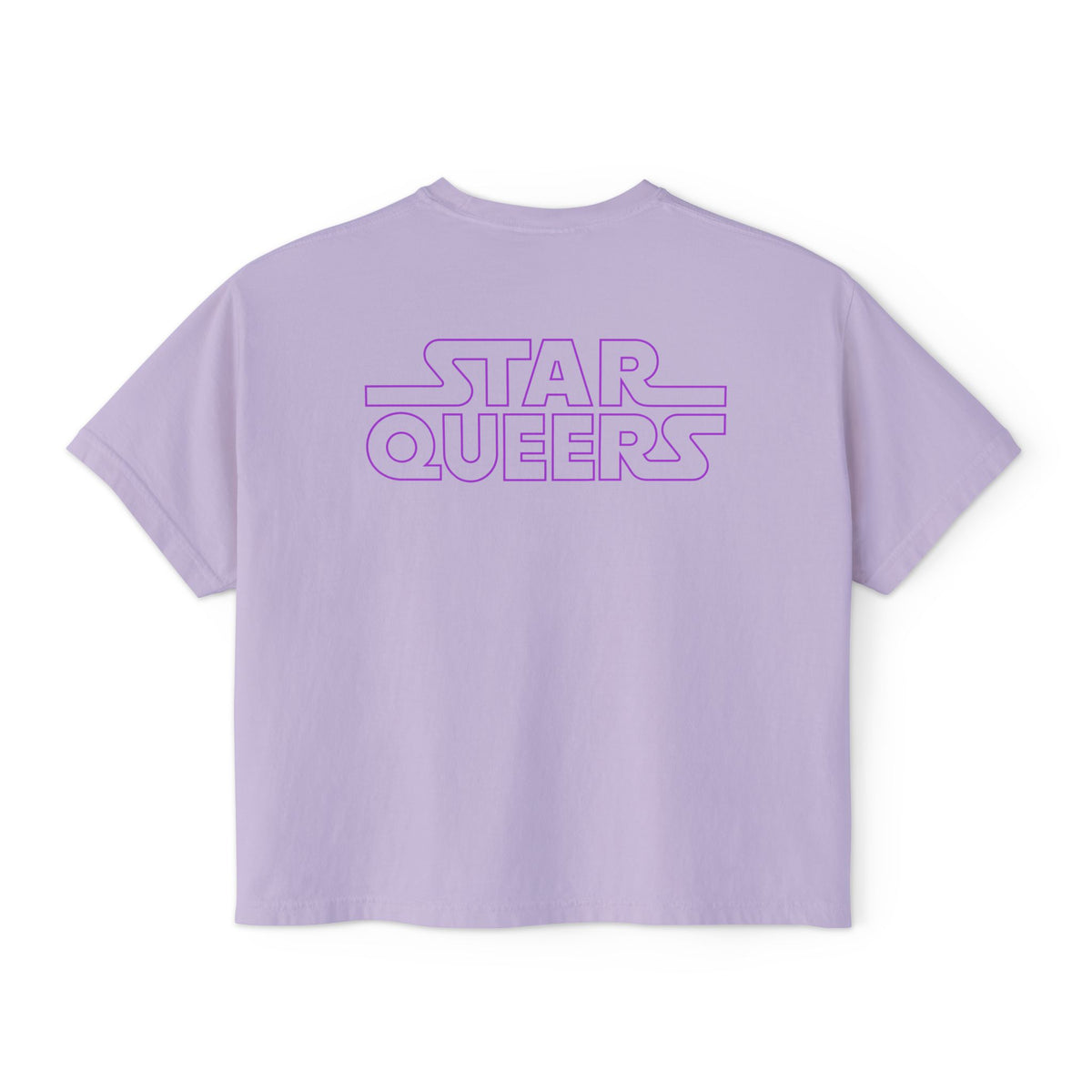 Star Queers Women's Boxy Tee - Retro Graphic T-Shirt