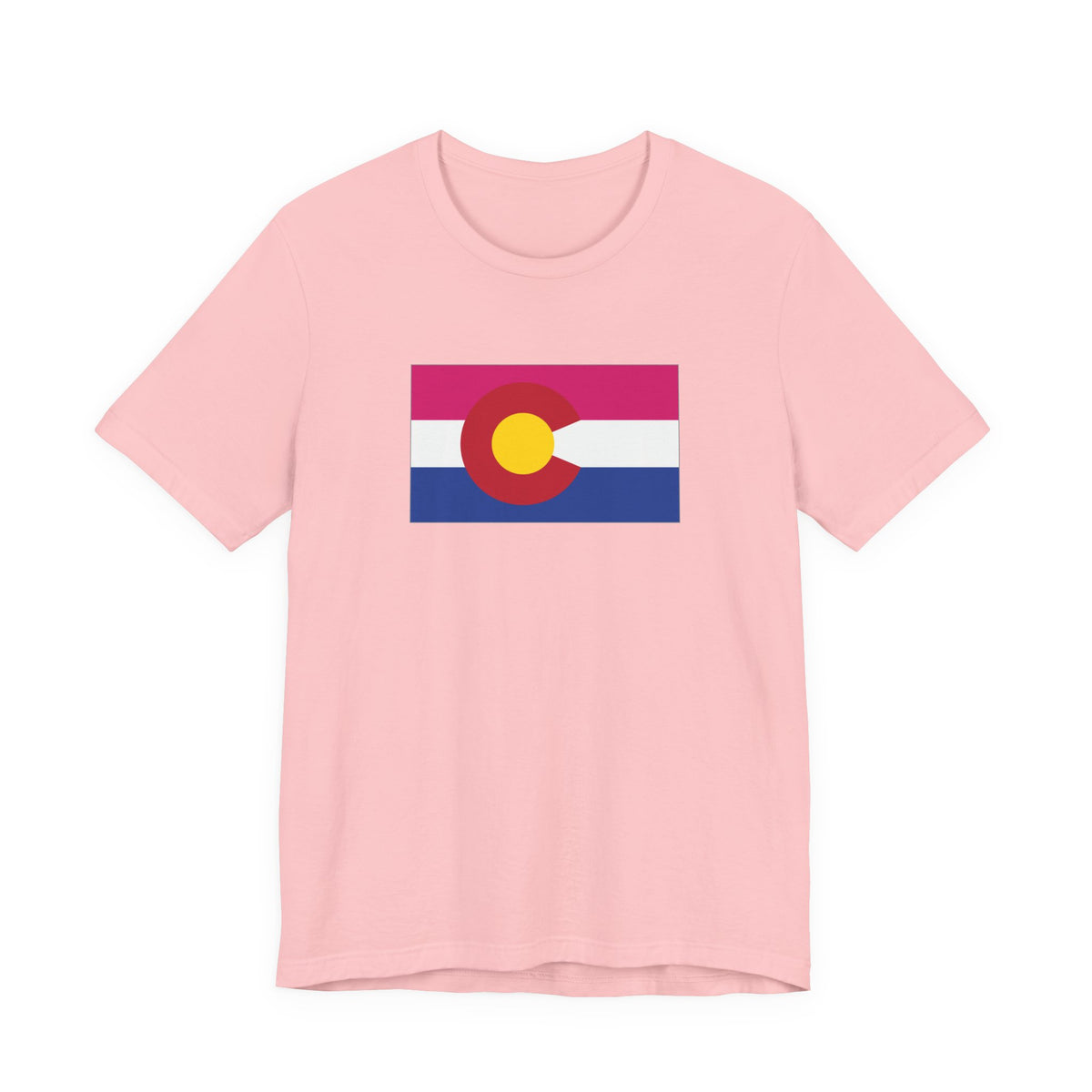 Colorado Bisexual Pride Flag T-shirt, Several Color Options
