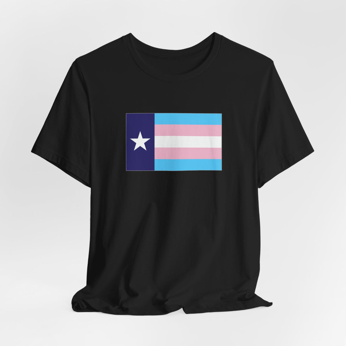 Texas Transgender Pride Flag T-shirt, Several Color Options