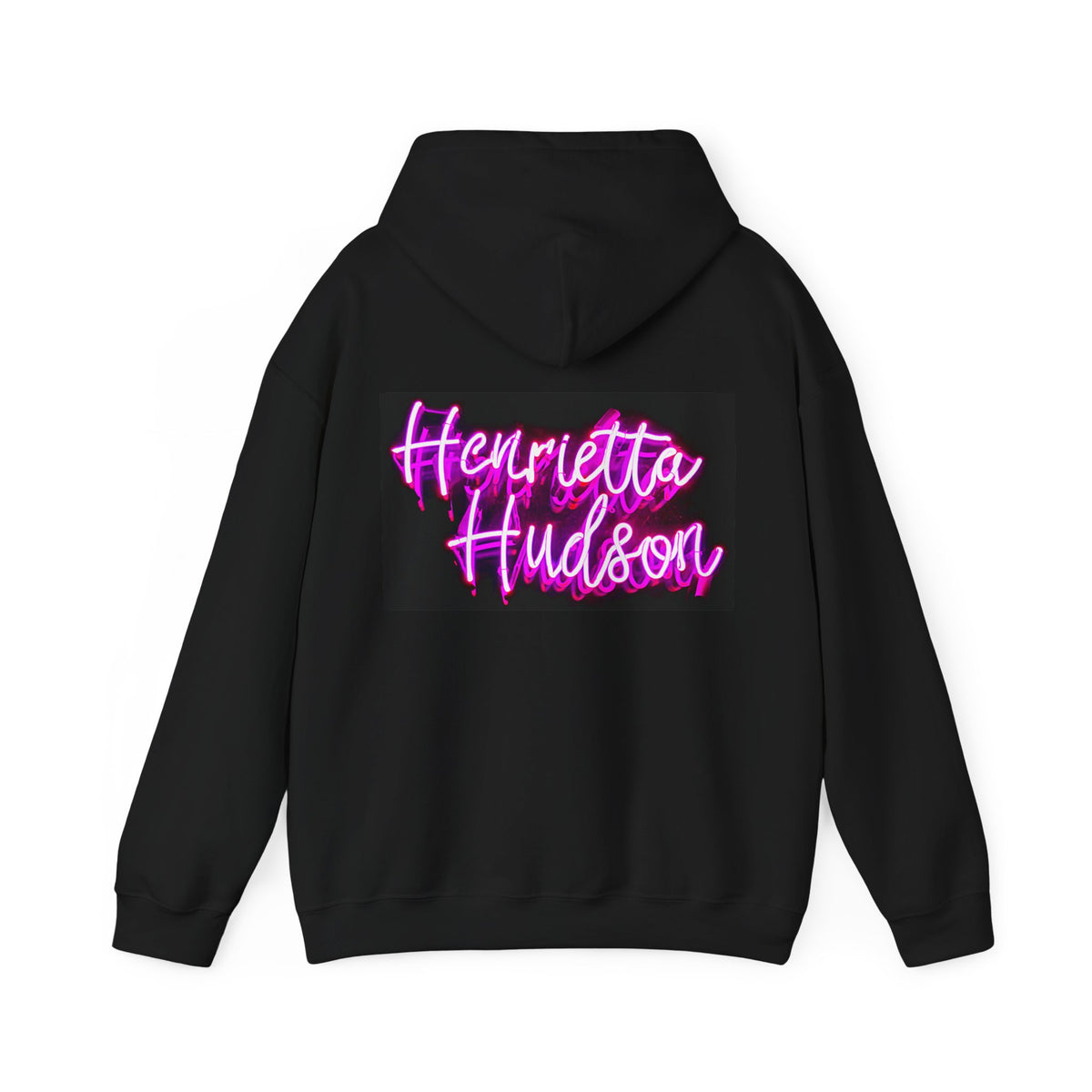 Neon Sign Hoodie - Black
