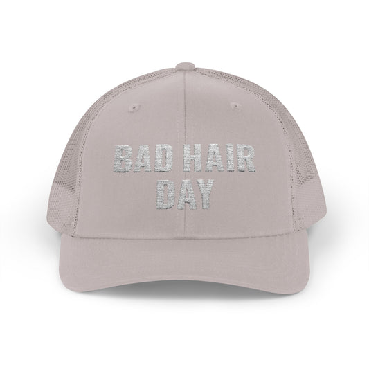 BAD HAIR DAY Snapback Embroidered Trucker Cap