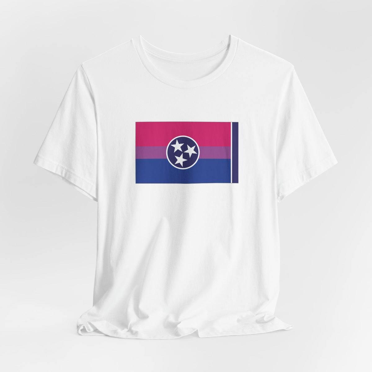 Tennessee Bisexual Pride Flag T-shirt, Several Color Options