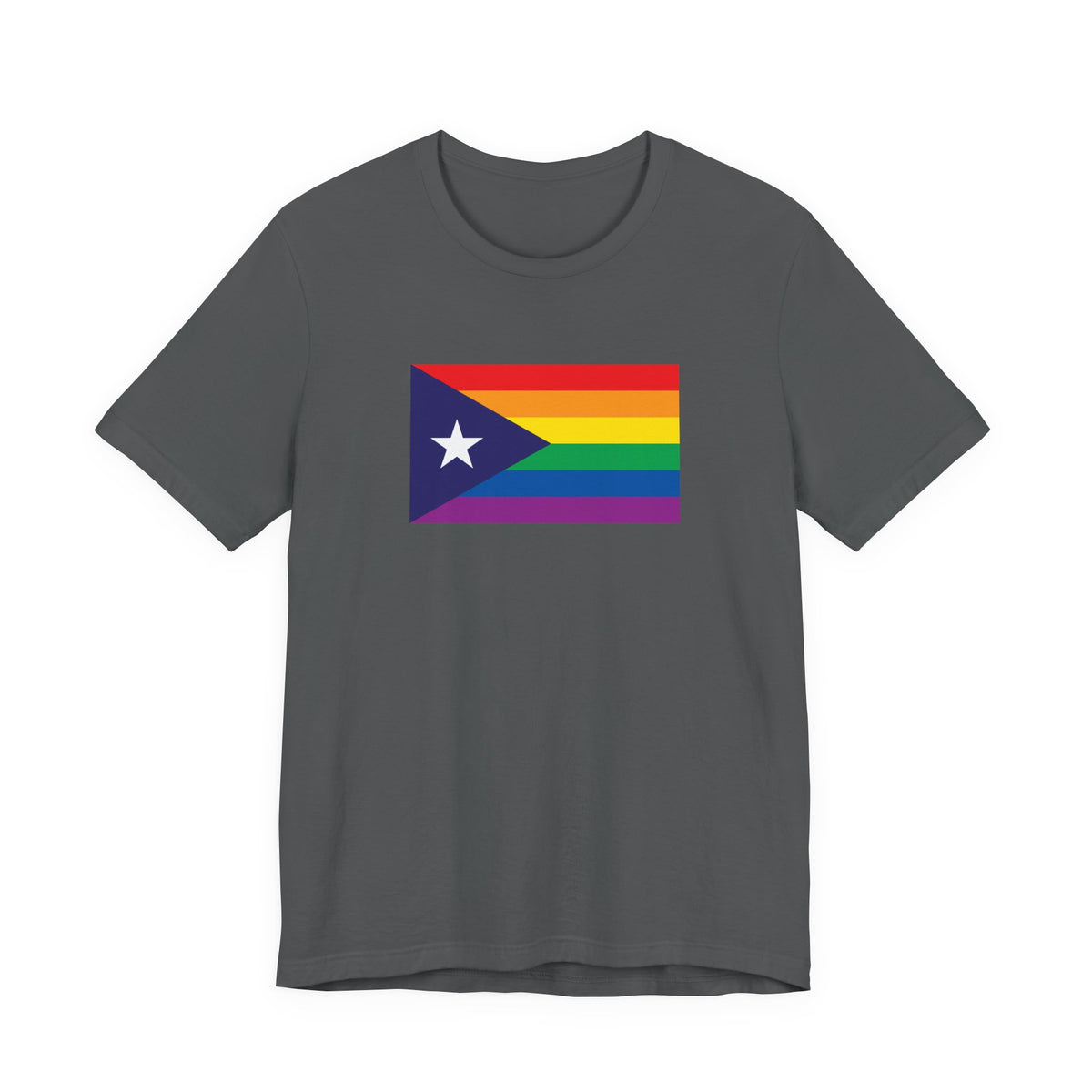 Puerto Rico Rainbow Pride Flag T-shirt, Several Color Options