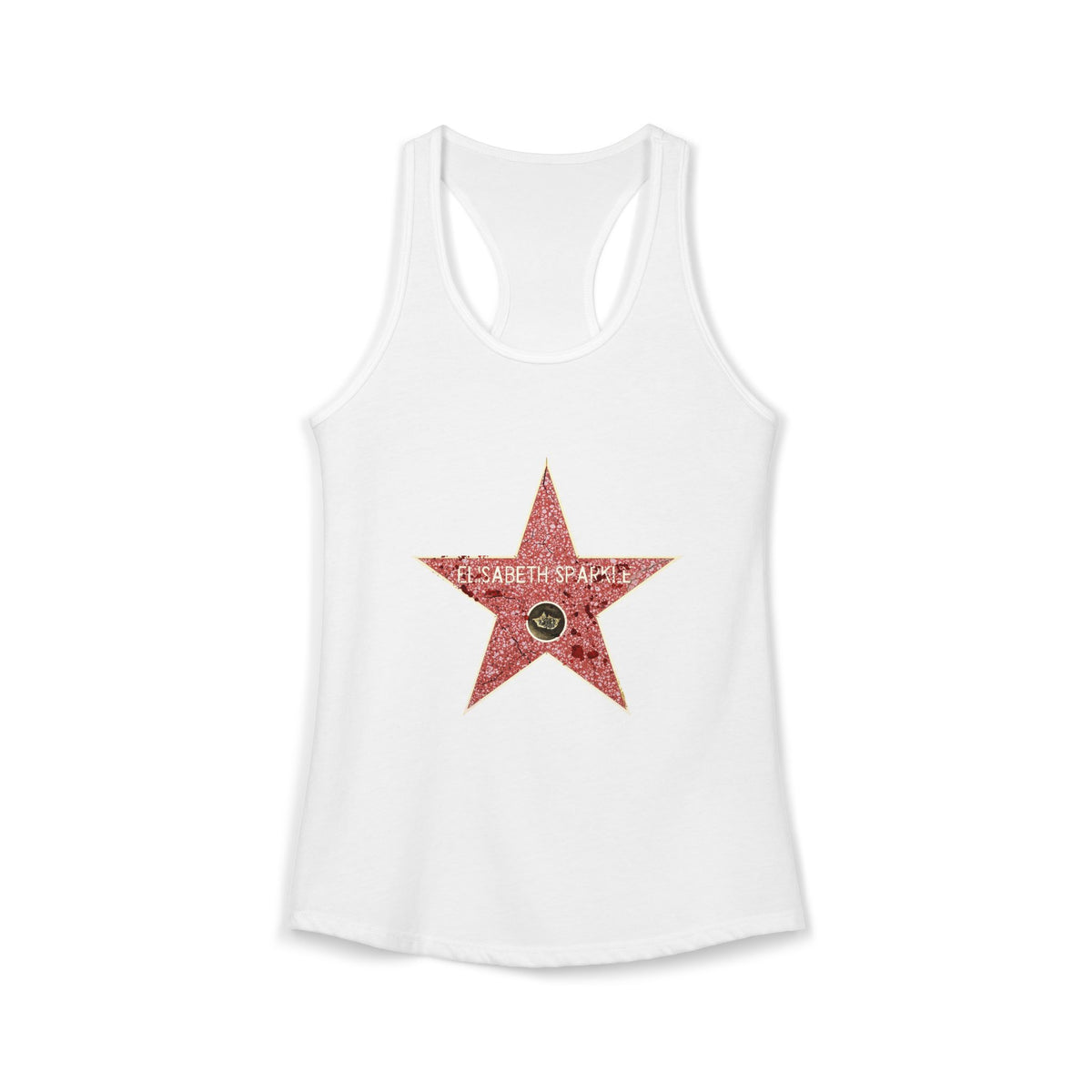 Elisabeth Sparkle Star Racerback Tank