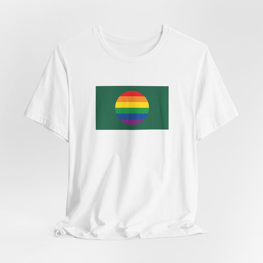 Bangladesh Rainbow Pride Flag T-shirt, Several Color Options