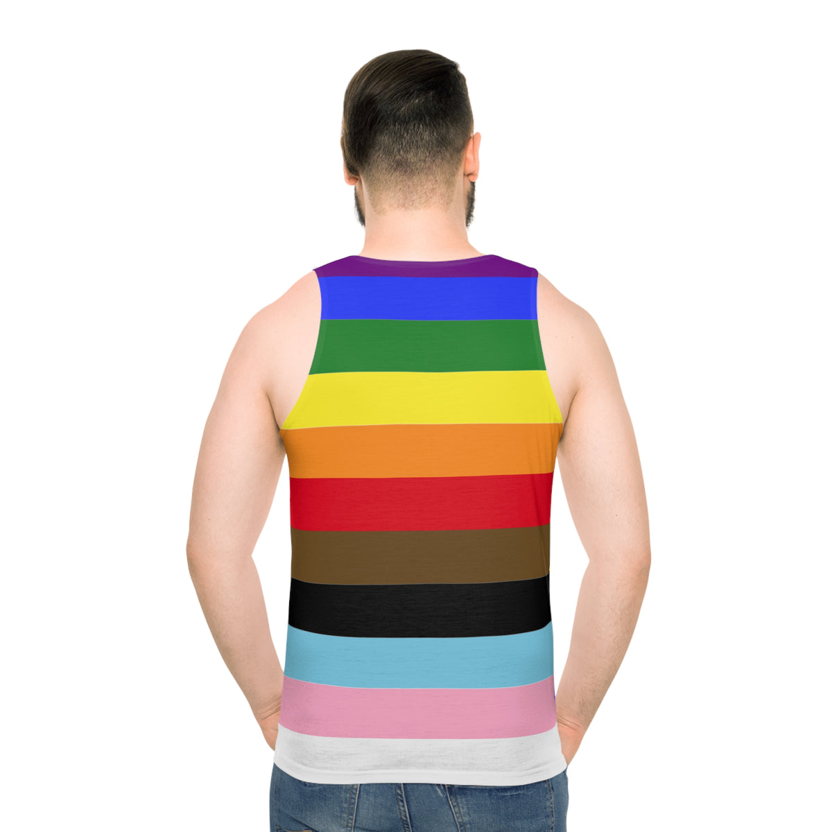 2018 Progress Pride Flag Tank Top
