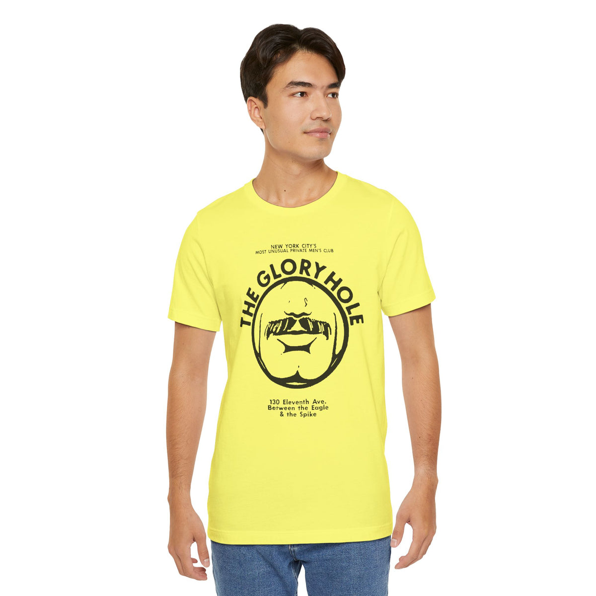 THE GLORY HOLE T-shirt — Vintage NYC Men's Club Tee