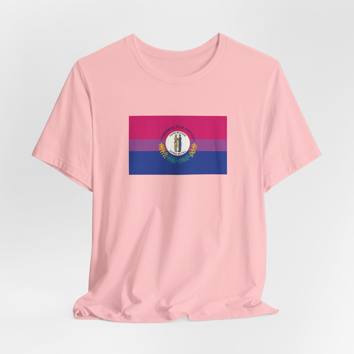 Kentucky Bisexual Pride Flag T-shirt, Several Color Options