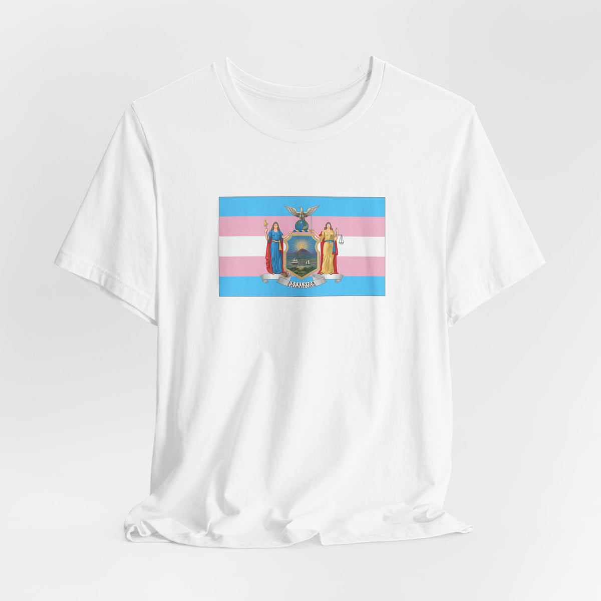 New York Transgender Pride Flag T-shirt, Several Color Options