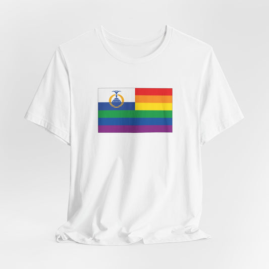 Orlando, Florida Rainbow Pride Flag T-shirt, Several Color Options