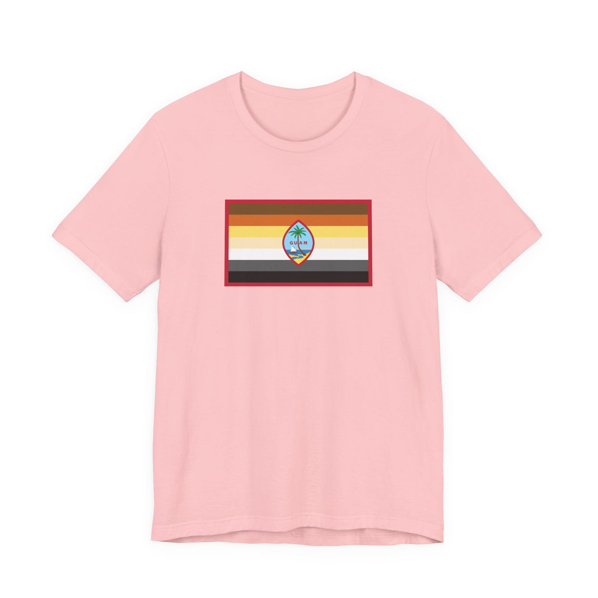 Guam Bear Pride Flag T-shirt, Several Color Options