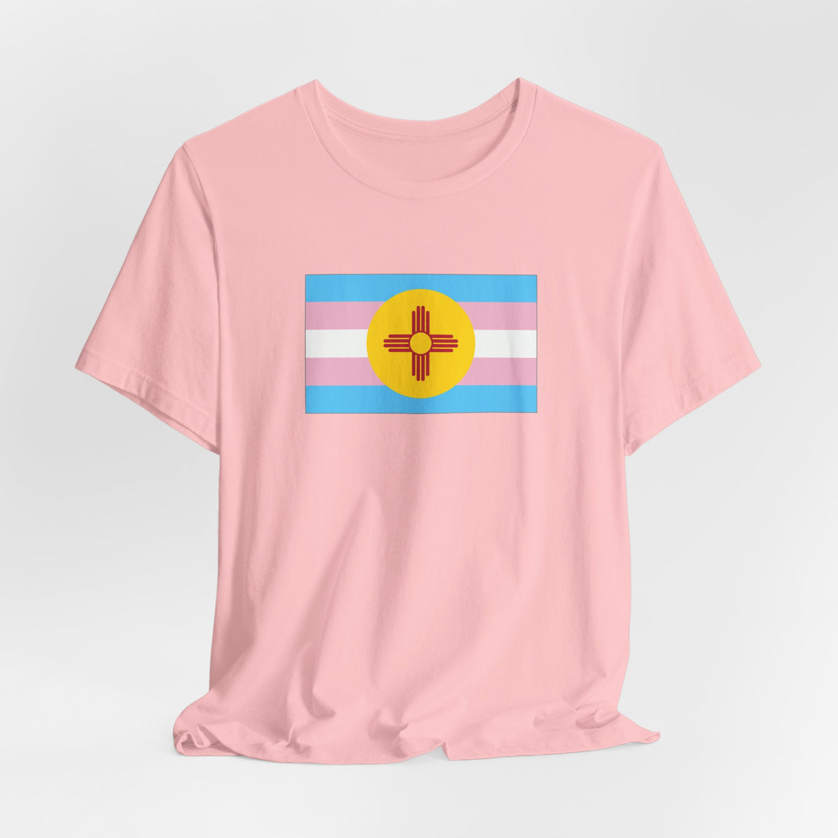 New Mexico Transgender Pride Flag T-shirt, Several Color Options