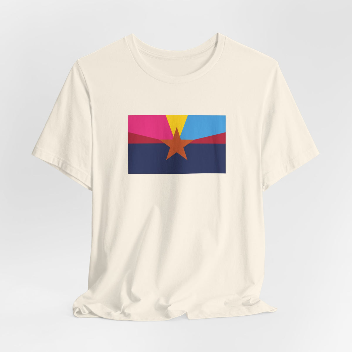 Arizona Pansexual Pride Flag T-shirt, Several Color Options