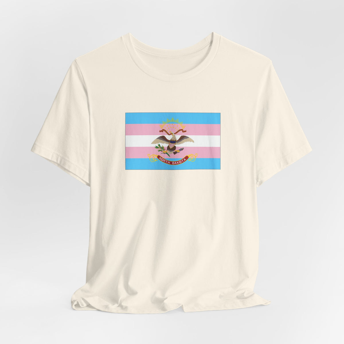 North Dakota Transgender Pride Flag T-shirt, Several Color Options