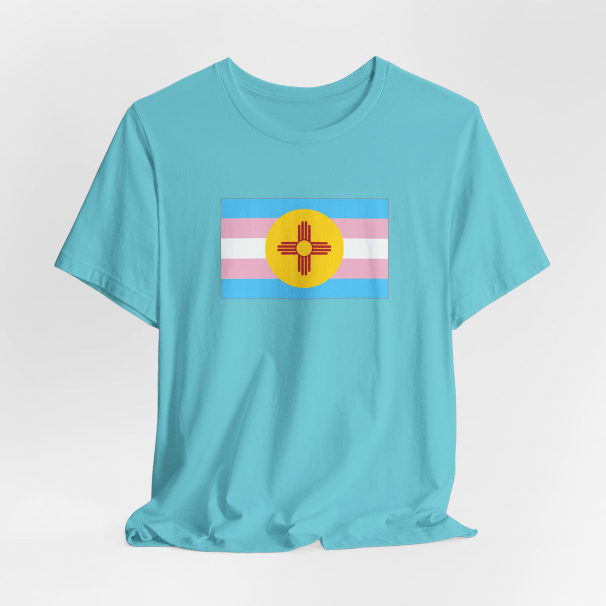 New Mexico Transgender Pride Flag T-shirt, Several Color Options