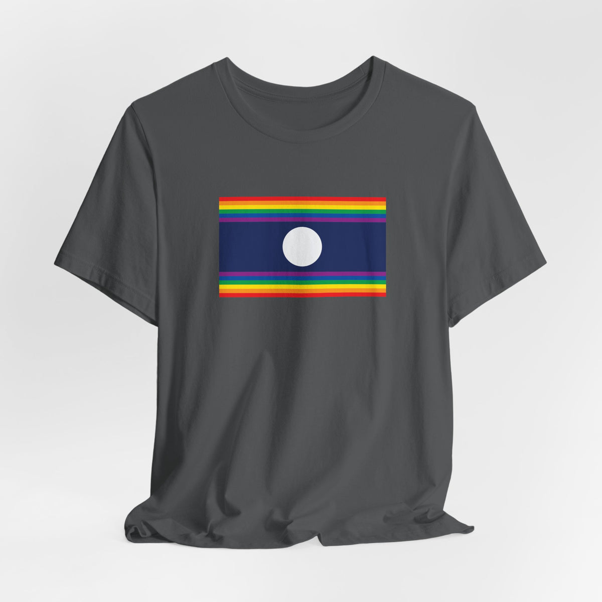 Laos Rainbow Pride Flag T-shirt, Several Color Options