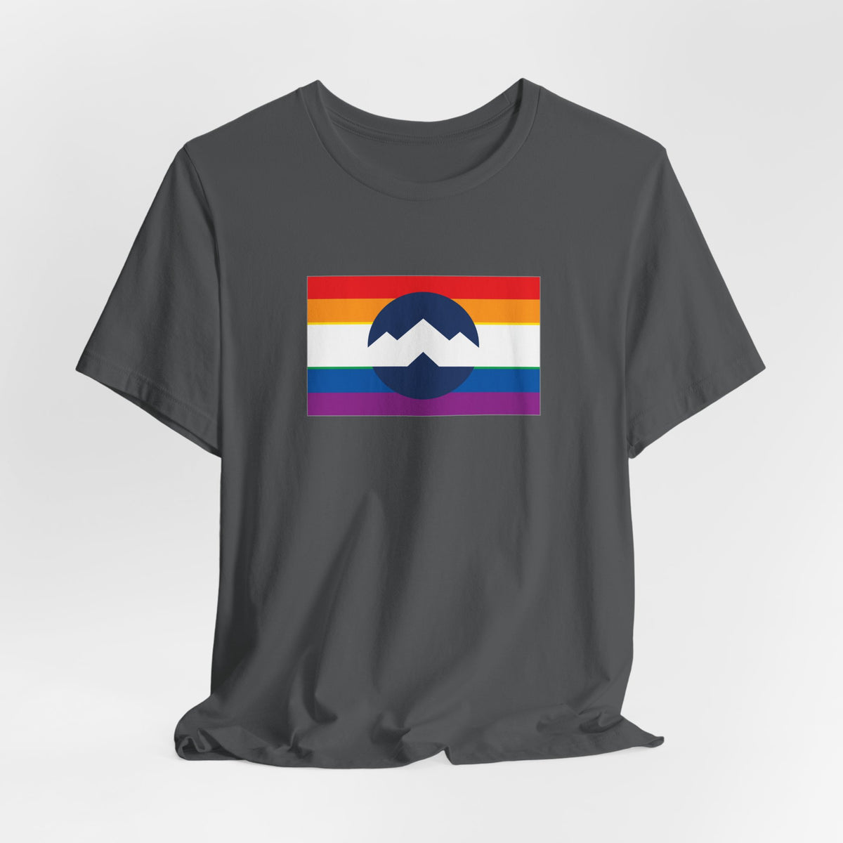Ogden, Utah Rainbow Pride Flag T-shirt, Several Color Options