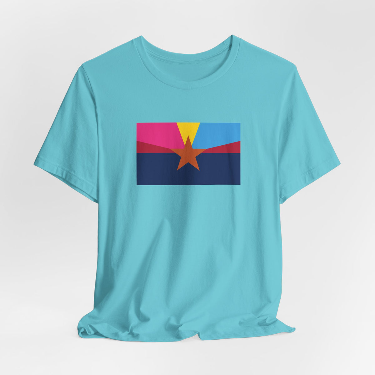 Arizona Pansexual Pride Flag T-shirt, Several Color Options
