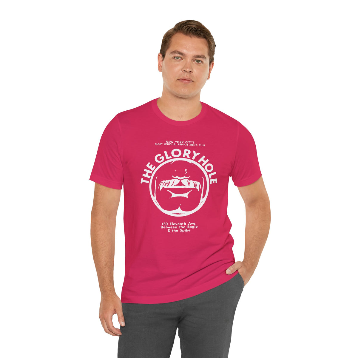 THE GLORY HOLE T-shirt — Vintage NYC Men's Club Tee