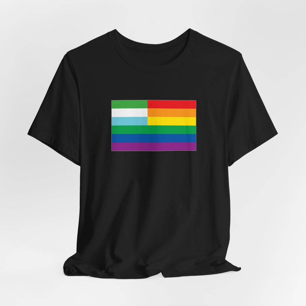 Torremolinos, Spain Rainbow Pride Flag T-shirt, Several Color Options