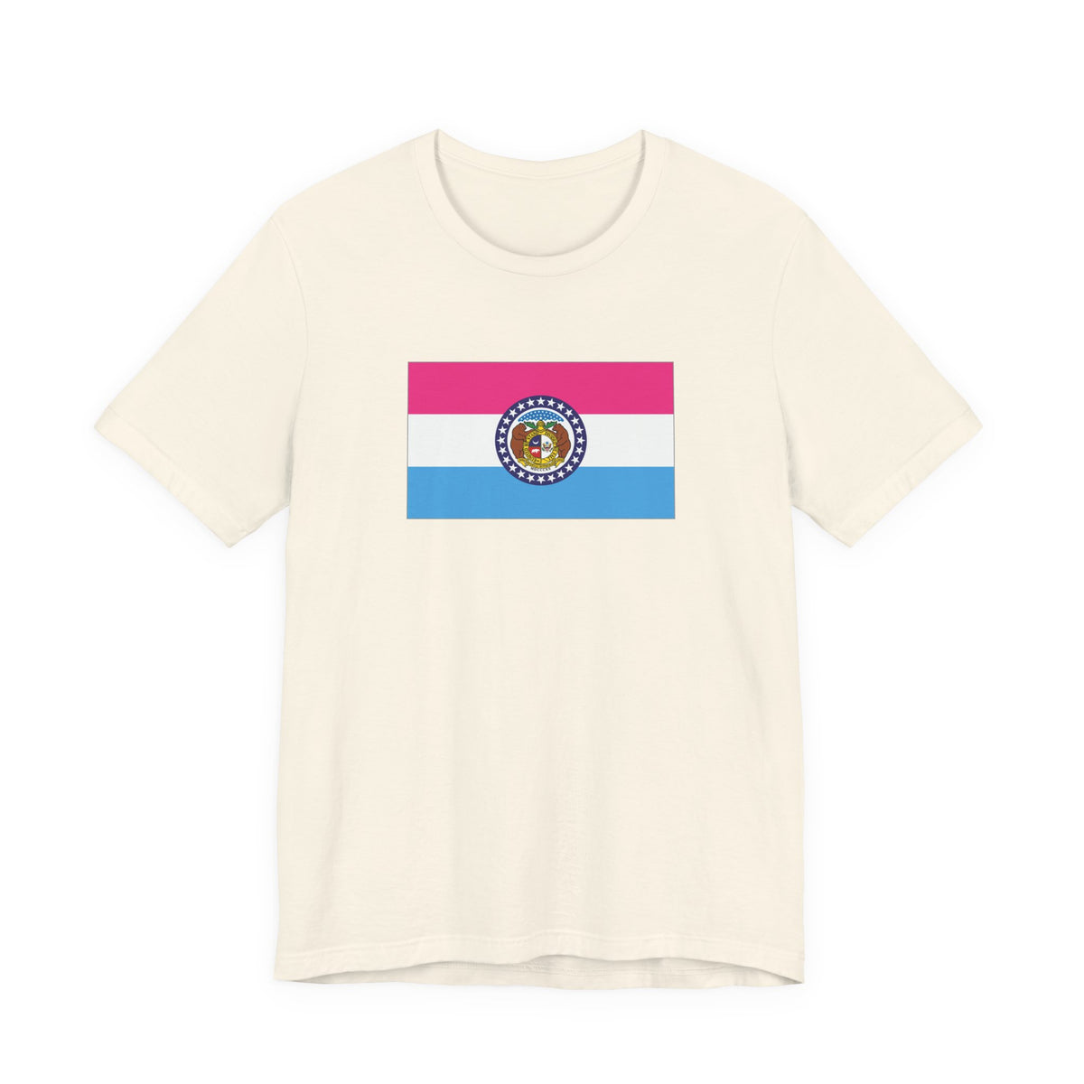 Missouri Pansexual Pride Flag T-shirt, Several Color Options