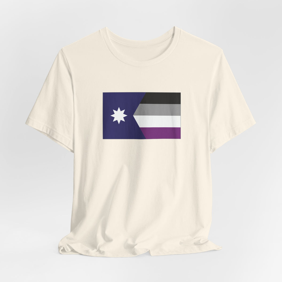 Minnesota Asexual Pride Flag T-shirt, Several Color Options