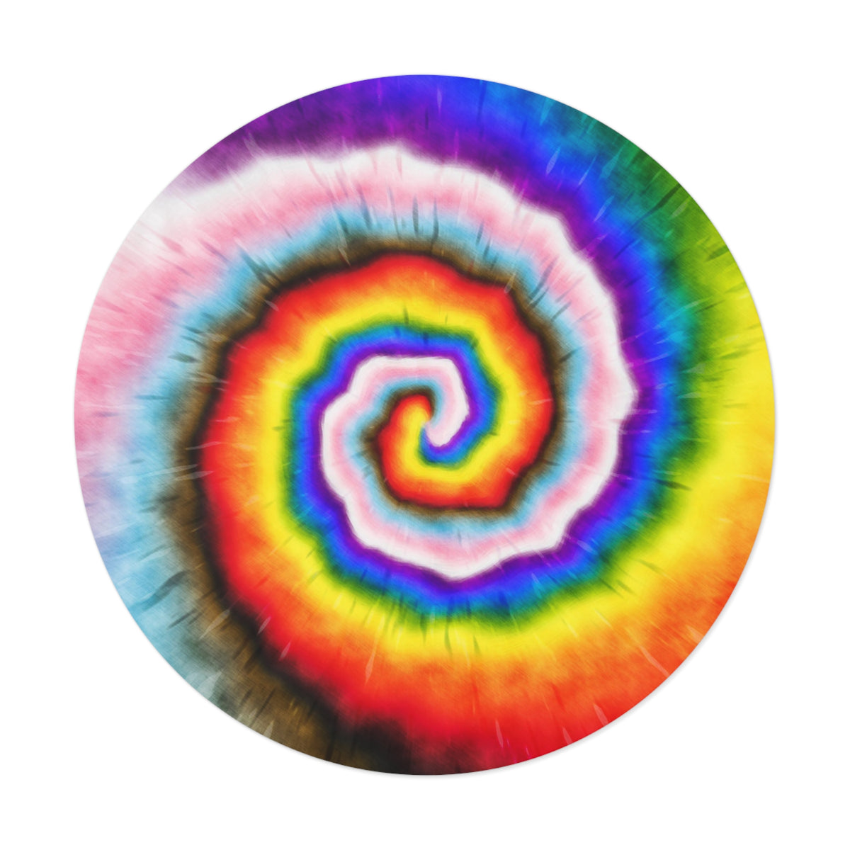 Progress Pride Tie-Dye Vinyl Sticker