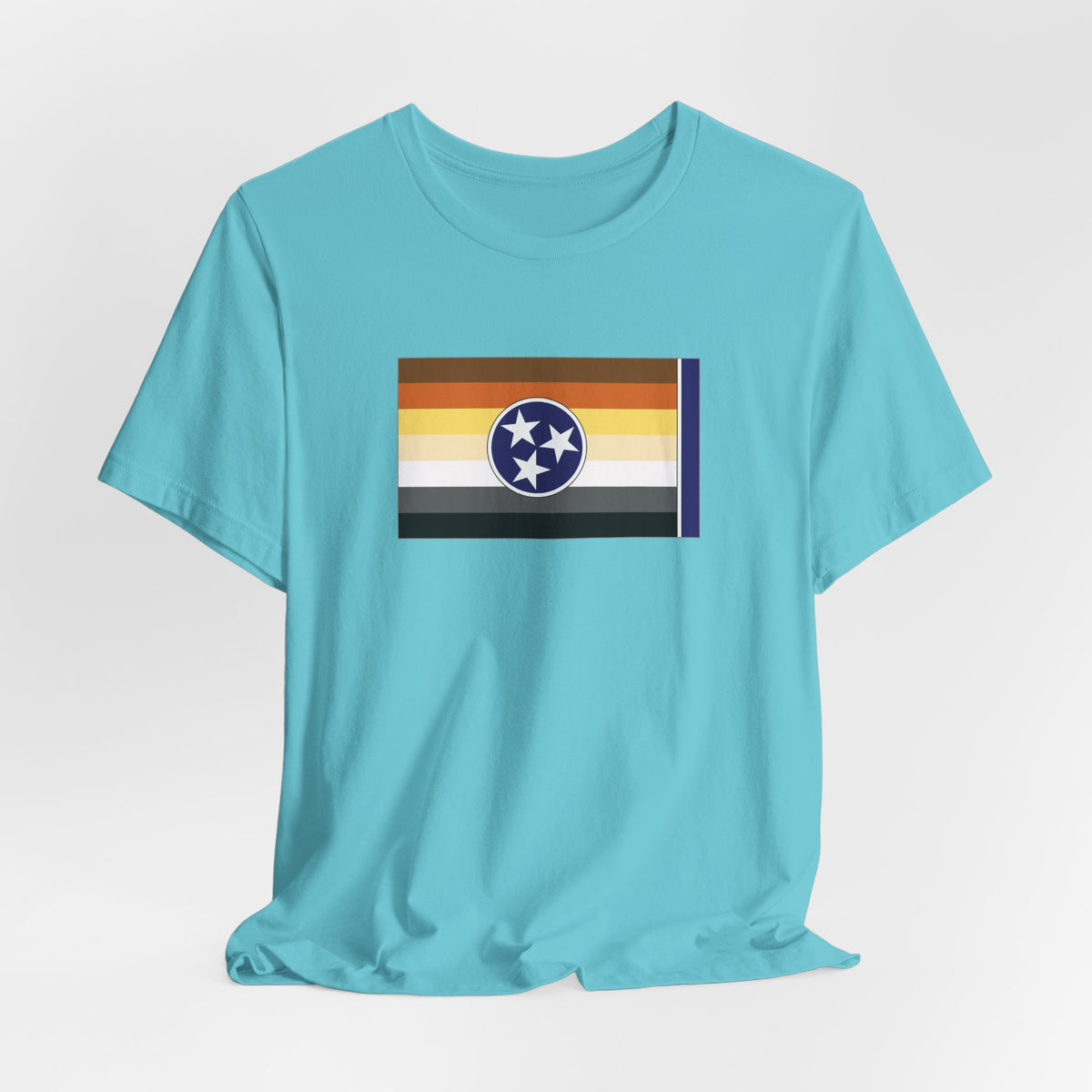 Tennessee Bear Pride Flag T-shirt, Several Color Options