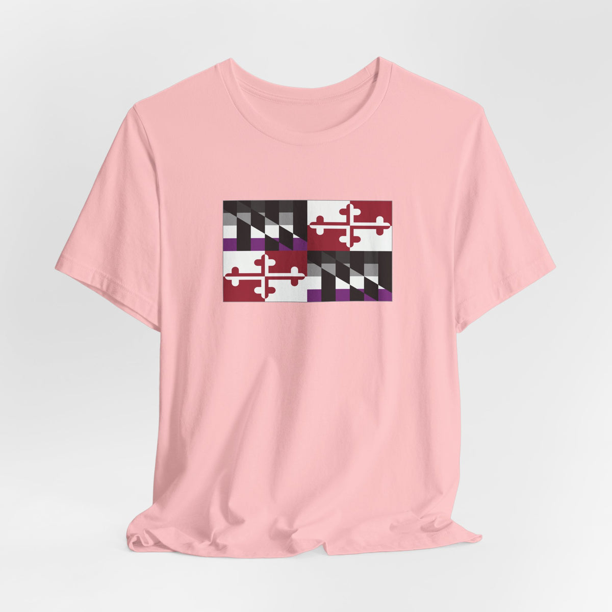 Maryland Asexual Pride Flag T-shirt, Several Color Options