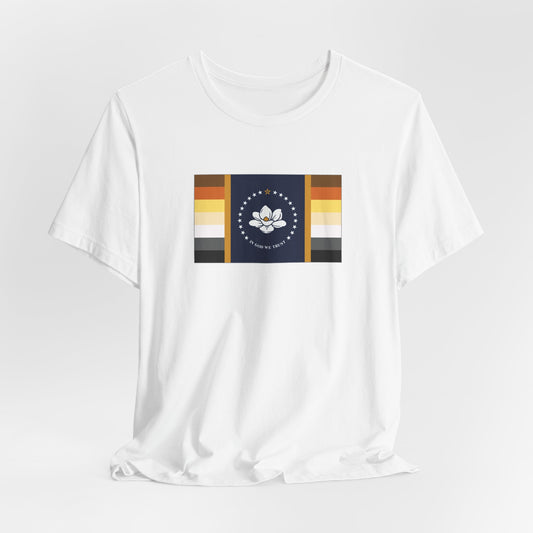 Mississippi Bear Pride Flag T-shirt, Several Color Options