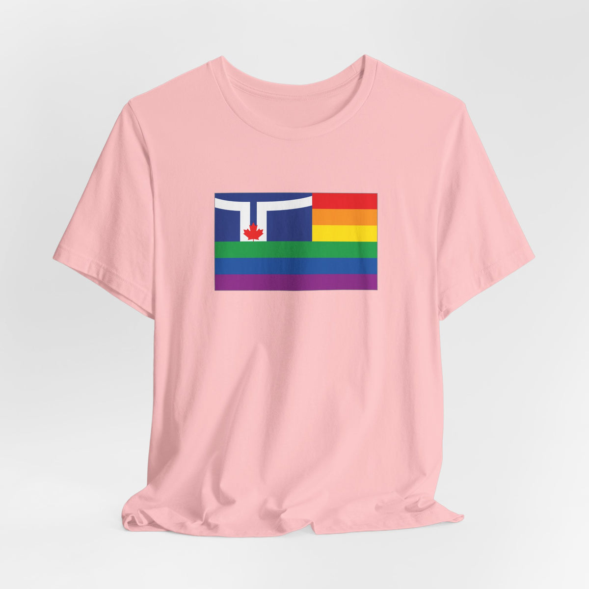 Toronto, Canada Rainbow Pride Flag T-shirt, Several Color Options