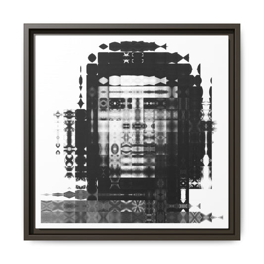 Iconic Revolutionary Che Guevera Abstract Portrait Collage Art, Matte Canvas, Framed (Multi-color options)