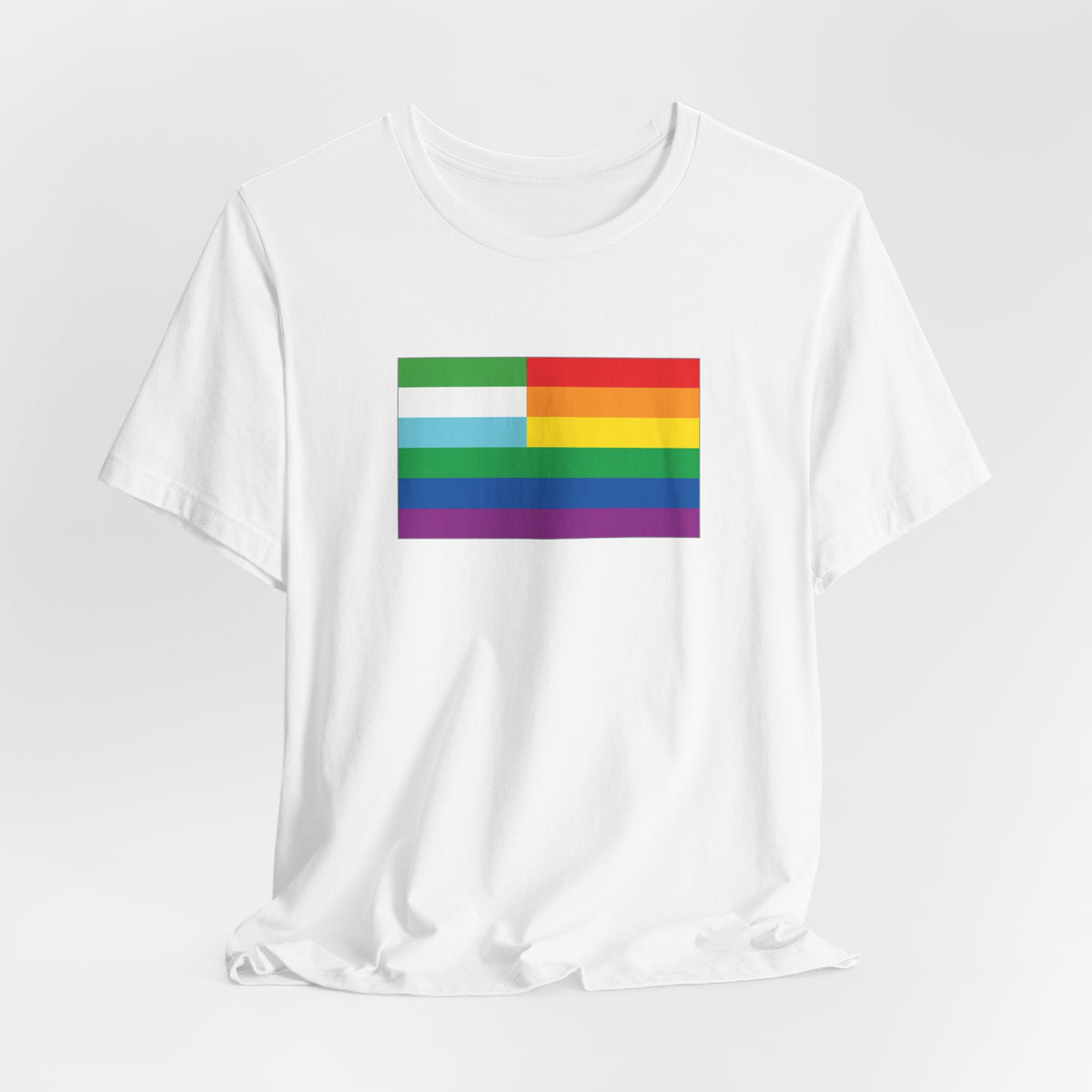 Torremolinos, Spain Rainbow Pride Flag T-shirt, Several Color Options