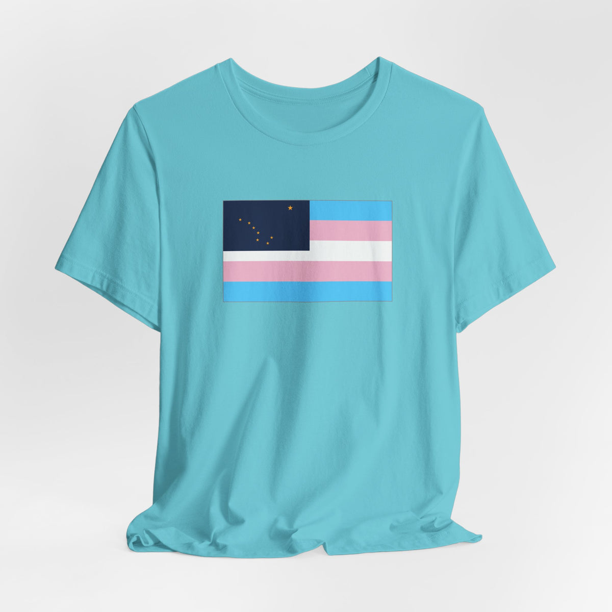 Alaska Transgender Pride Flag T-shirt, Several Color Options