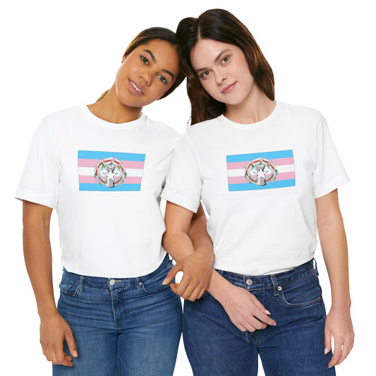 Northern Mariana Islands Transgender Pride Flag T-shirt, Several Color Options