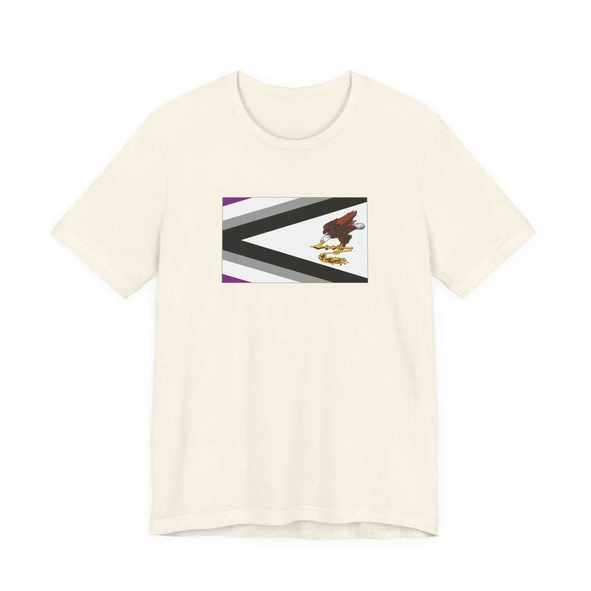 American Samoa Asexual Pride Flag T-shirt, Several Color Options