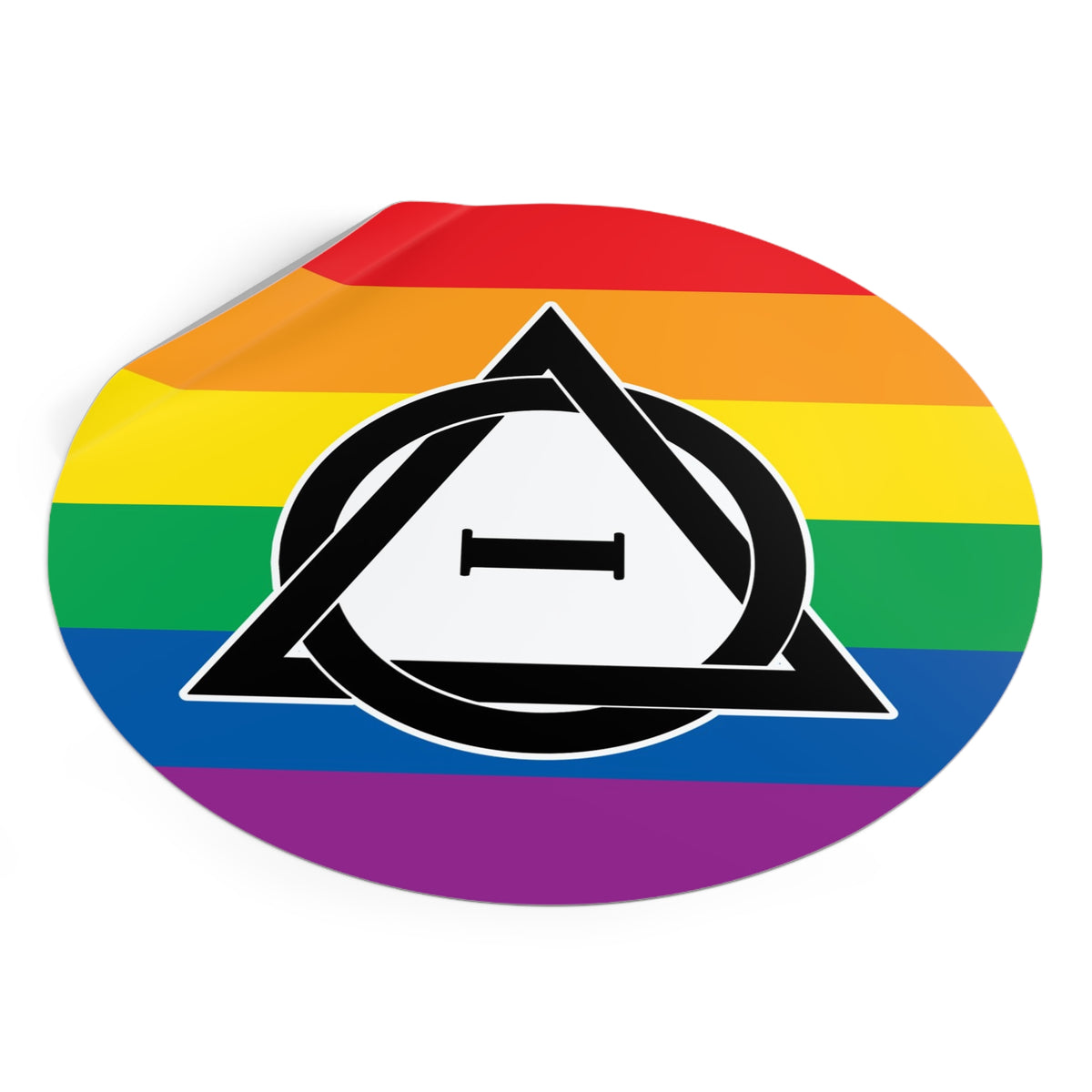 Therian Queer Pride Flag Vinyl Sticker