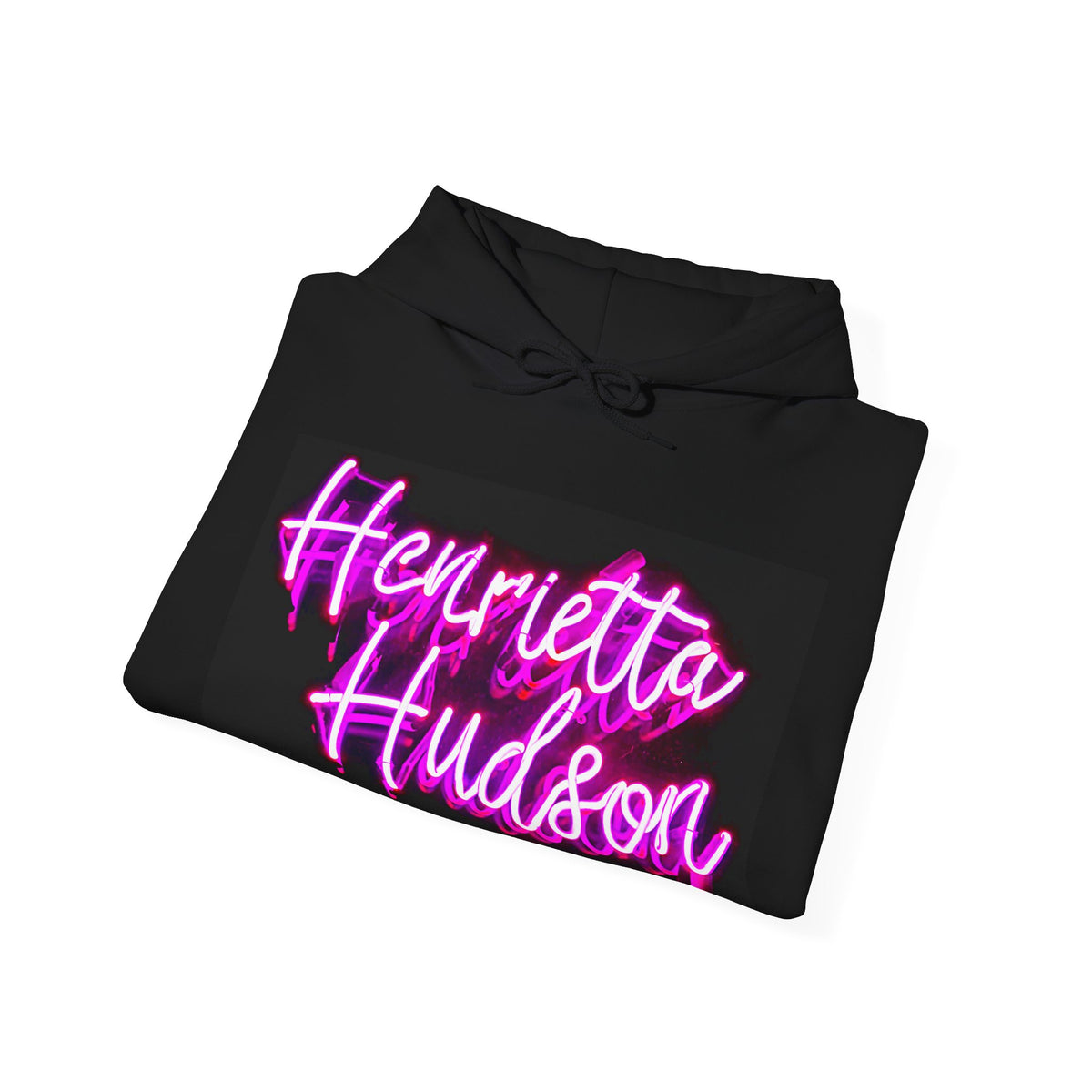 Neon Sign Hoodie - Black