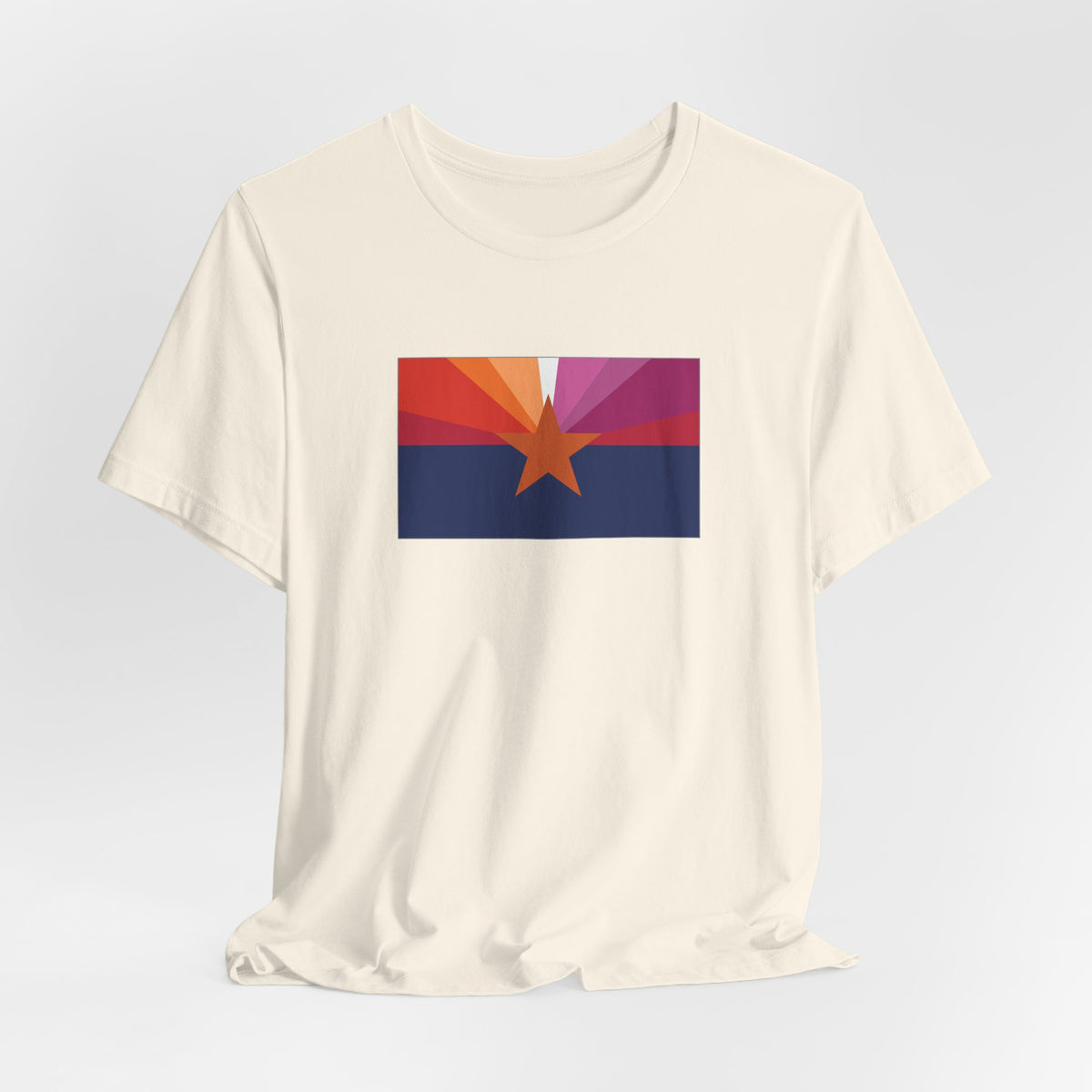 Arizona Lesbian Pride Flag T-shirt, Several Color Options
