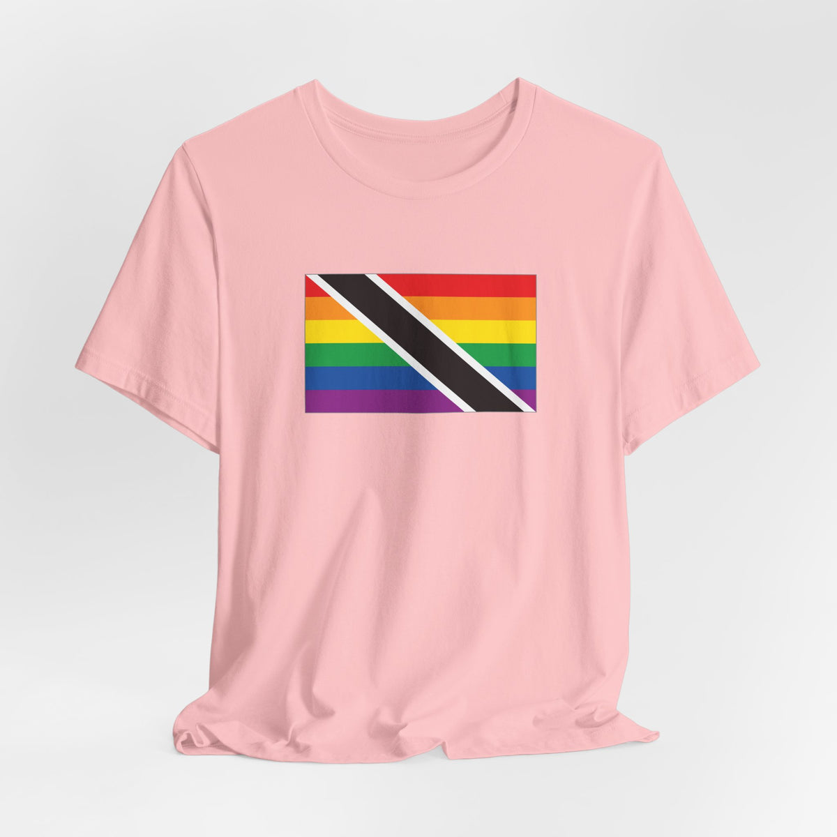 Trinidad and Tobago Rainbow Pride Flag T-shirt, Several Color Options