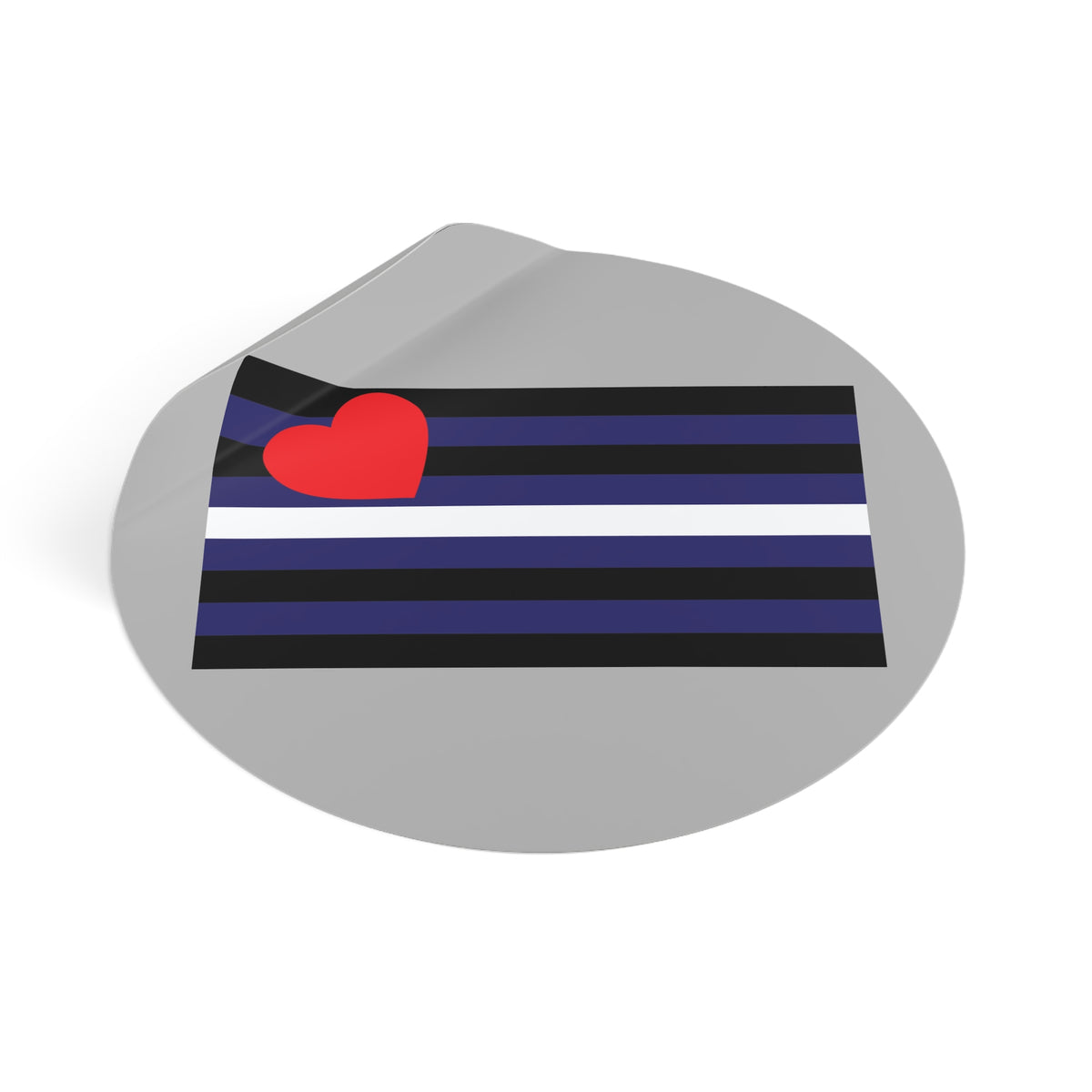 Leather Pride Flag Vinyl Sticker
