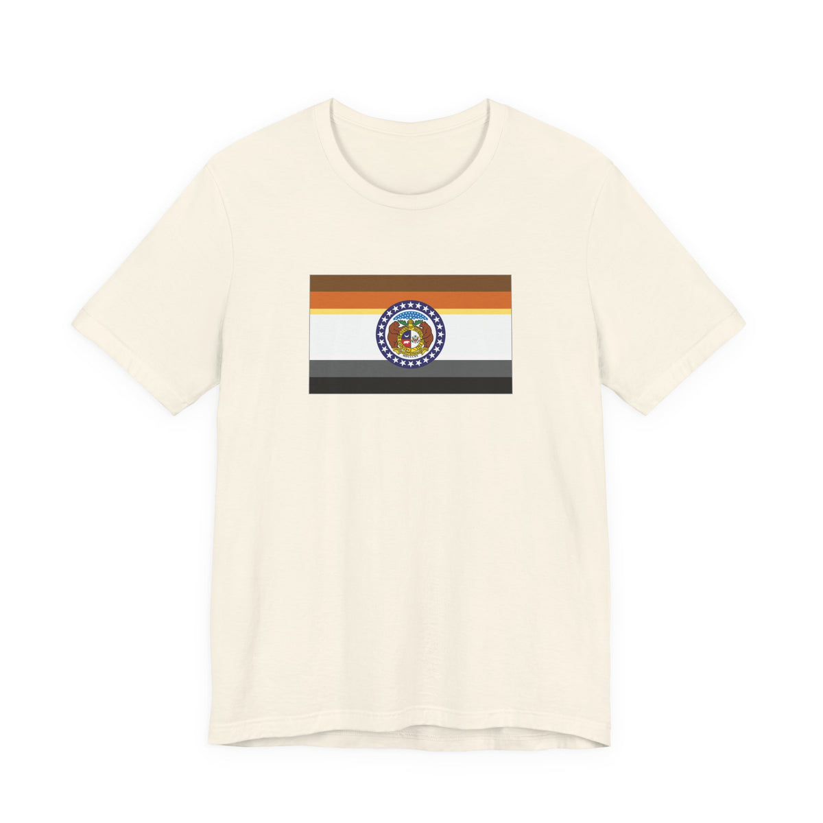 Missouri Bear Pride Flag T-shirt, Several Color Options