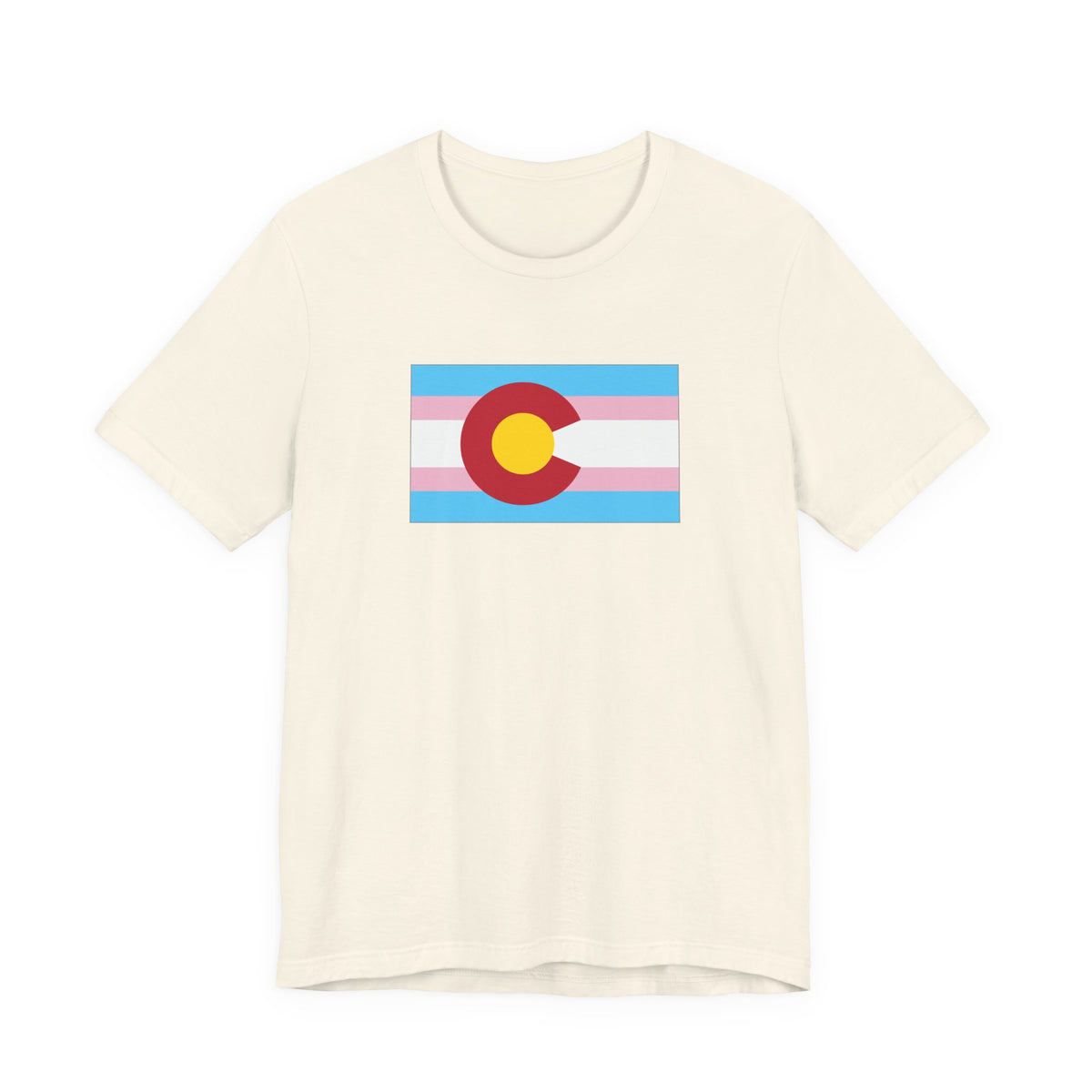 Colorado Transgender Pride Flag T-shirt, Several Color Options