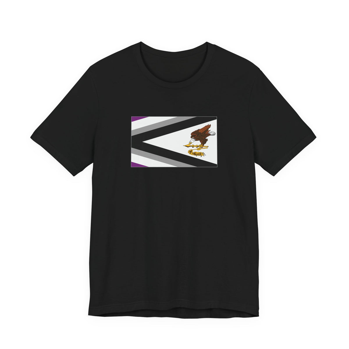 American Samoa Asexual Pride Flag T-shirt, Several Color Options