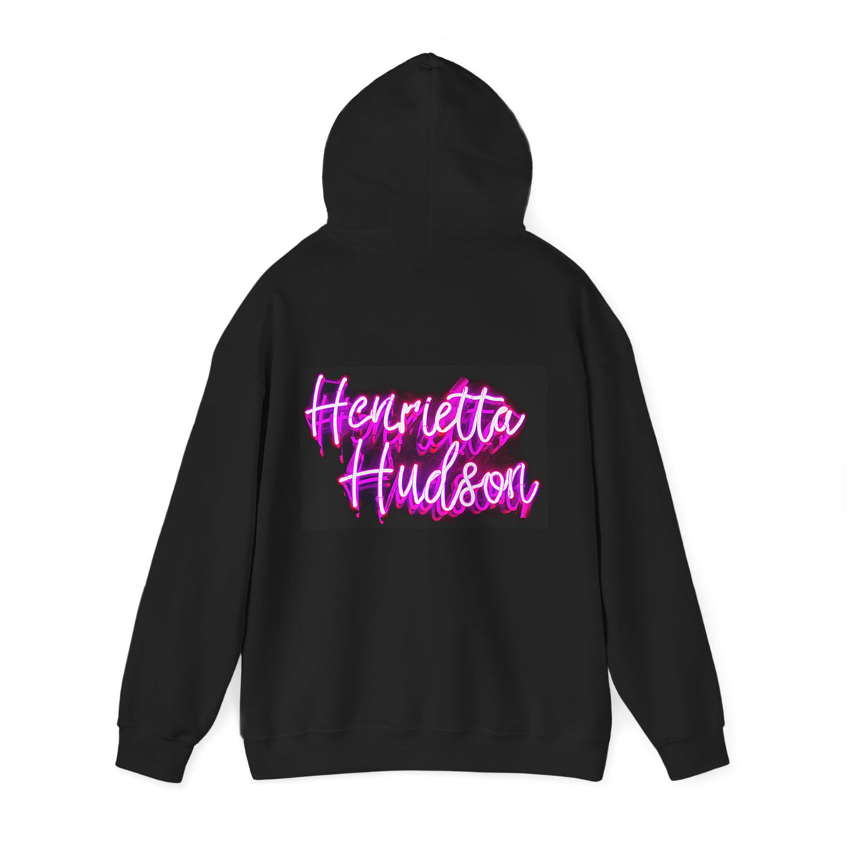 Neon Sign Hoodie - Black