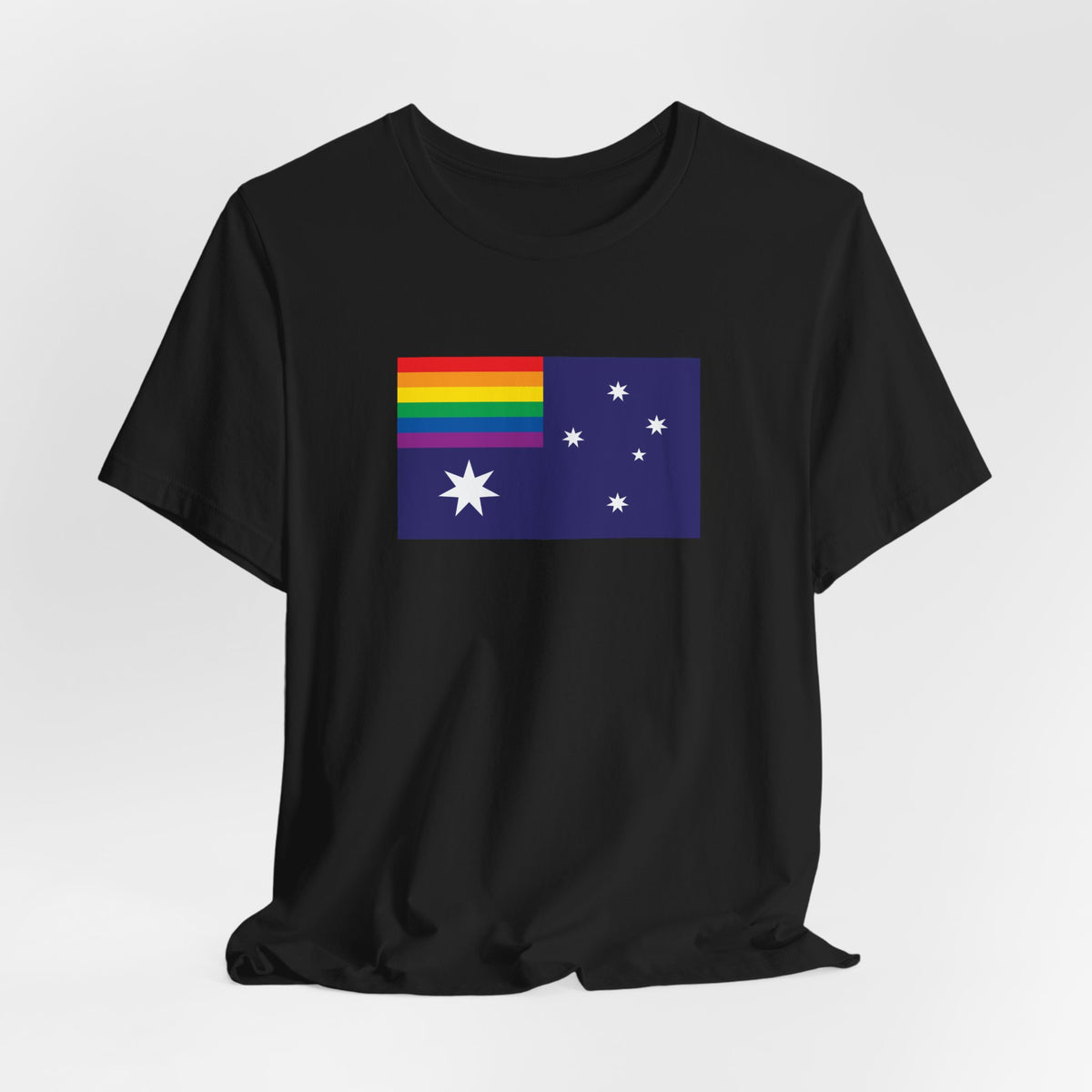 Australia Pride Flag T-shirt, Several Color Options