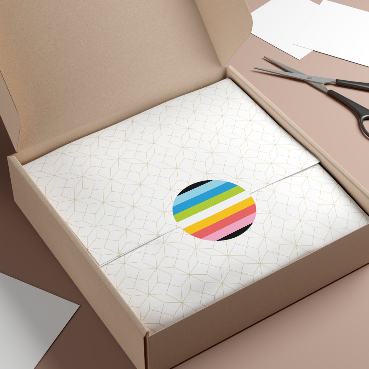 Queer Pride Flag Vinyl Sticker
